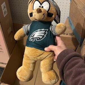 Eagles Plush Toy with Green Shirt